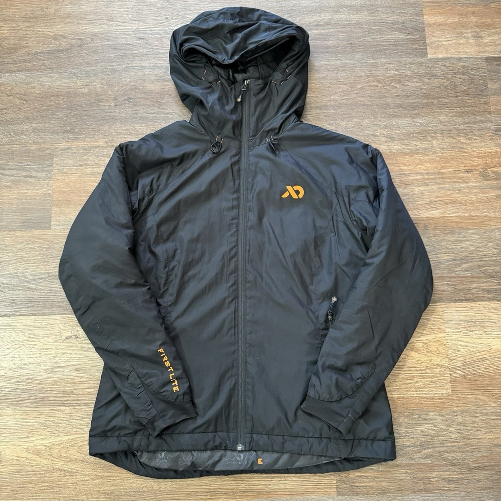 First Lite‎ Women's Aurora Puffy Jacket Sz L Black - Picture 2 of 8